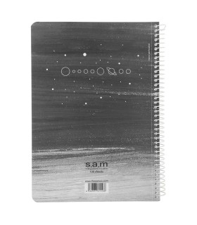 دفتر وزیری 100 برگ با پرفراژ سم- طرح 920