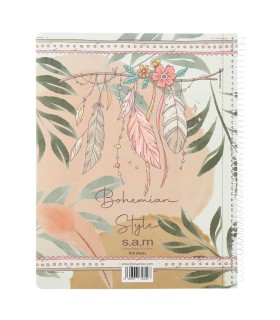 دفتر رحلی 100 برگ سم طرح 889