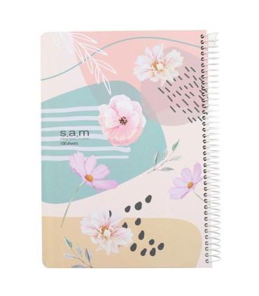 دفتر وزیری کلاسیک 100 برگ سم- طرح 560