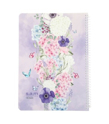 دفتر وزیری کلاسیک 100 برگ سم- طرح 879