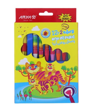 پاستال 2+12 رنگ آریا کد 2027