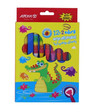 پاستال 2+12 رنگ آریا کد 2027