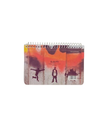 دفتر یادداشت سم با پرفراژ 10×15 سیم از 15 - طرح 002