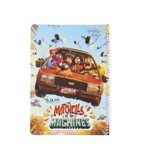 دفتر وزیری فانتزی 100 برگ سم- طرح میشل