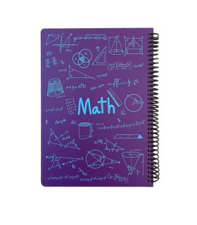 دفتر فرمول وزیری ریاضی دات نوت 100 برگ رنگ بنفش dotnote