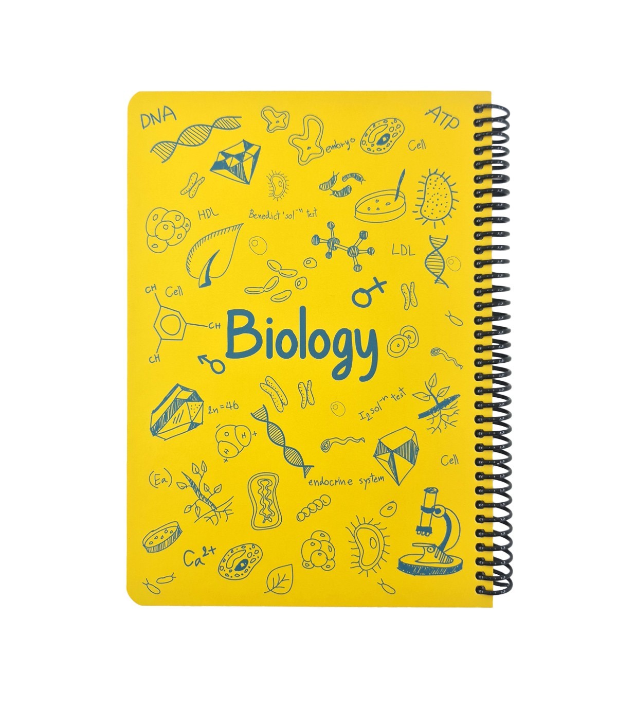 دفتر فرمول وزیری زیست دات نوت 100 برگ رنگ زرد dotnote