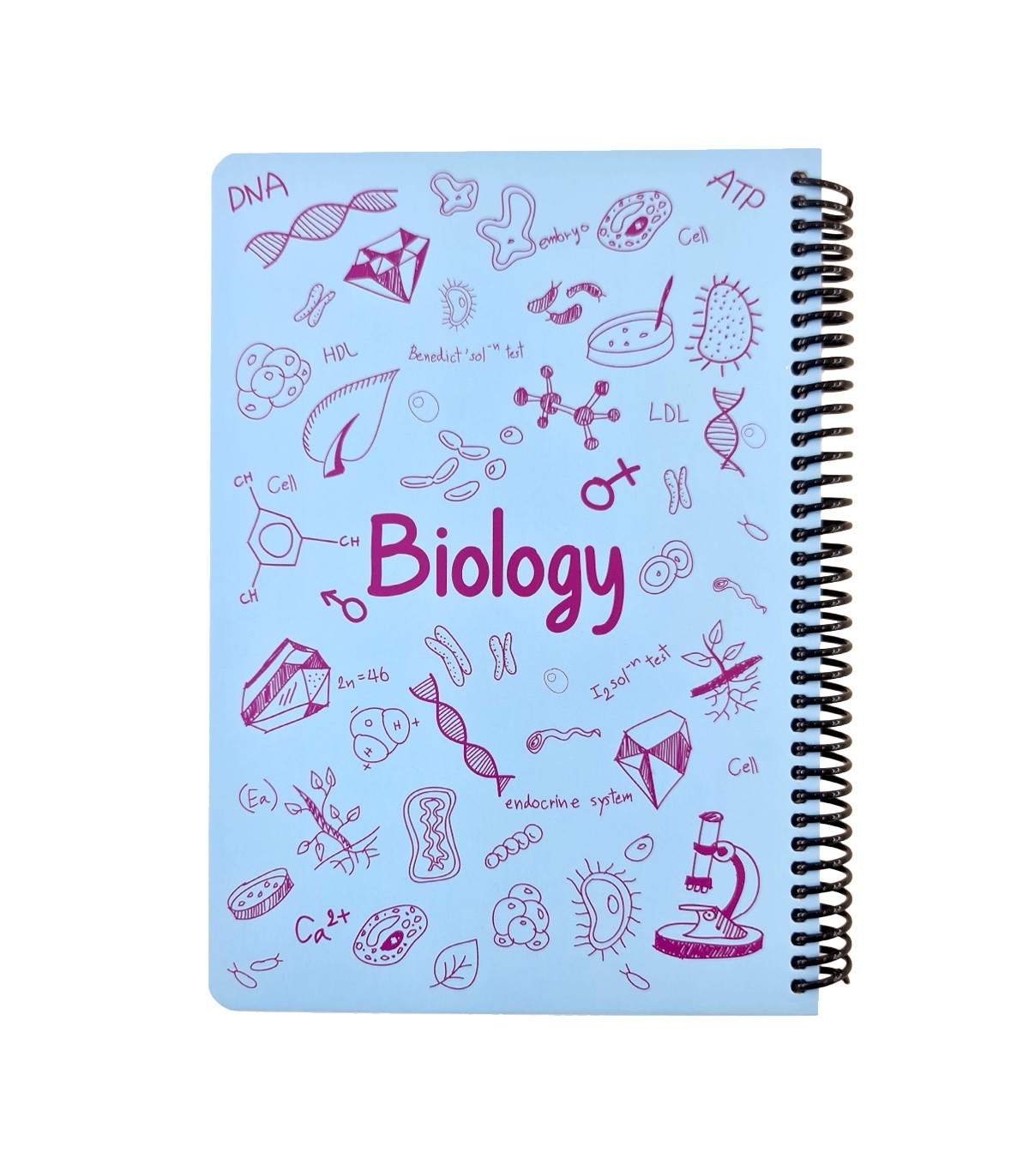 دفتر فرمول وزیری زیست دات نوت 100 برگ رنگ فیروزه ای dotnote