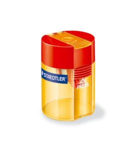 تراش تک سوراخ استدلر مدل 511006 با محفظه رنگ زرد