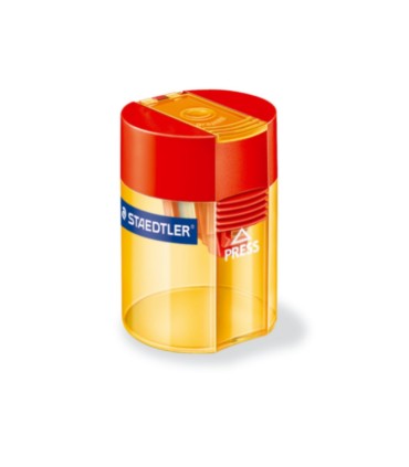 تراش تک سوراخ استدلر مدل 511006 با محفظه رنگ زرد