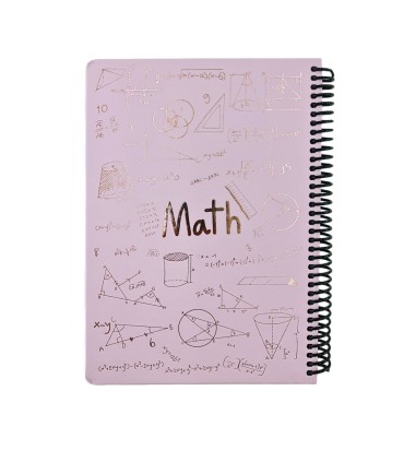 دفتر فرمول shiny وزیری ریاضی دات نوت 100 برگ رنگ صورتی