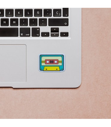 استیکر طرح نوار کاست