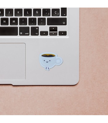 استیکر طرح قهوه