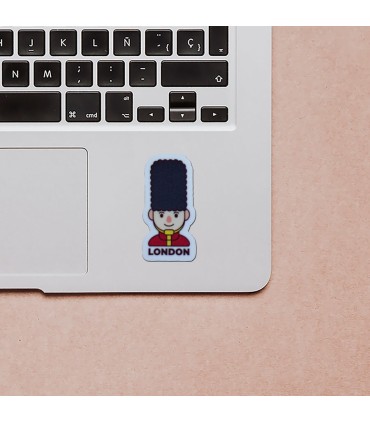 استیکر طرح سرباز لندن