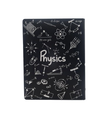 دفتر کلاسور ۲۶ حلقه فیزیک دات نوت- مشکی
