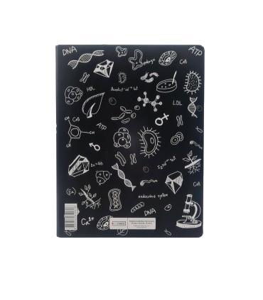 دفتر کلاسور 26 حلقه زیست دات نوت- مشکی