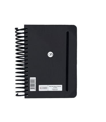 تقویم سال 1404 فنری پالتویی جلد سخت دات نوت - طرح 6