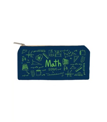 زیپ کیف دات نوت مدل Math سایز B5 رنگ سرمه ای