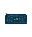 زیپ کیف دات نوت مدل Math سایز B5 رنگ سرمه ای