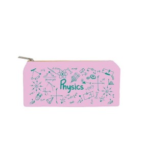 زیپ کیف دات نوت مدل Physics سایز B5 رنگ صورتی