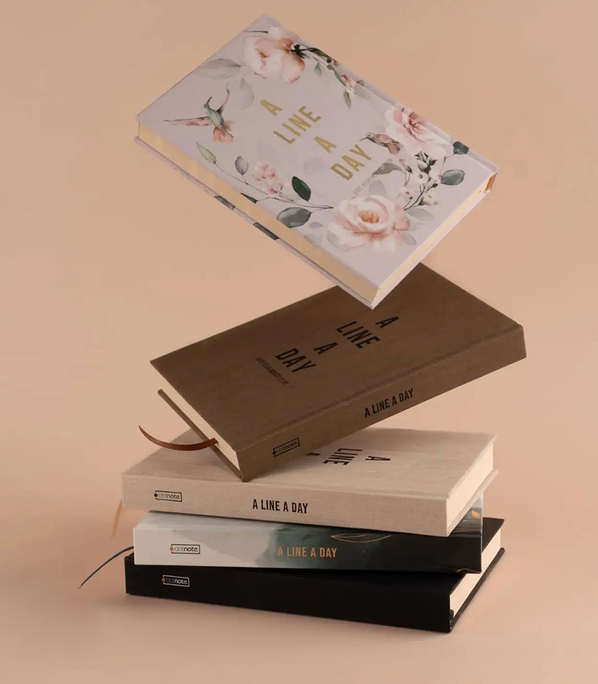 دفتر خاطرات 5 ساله (سایز A5) دات نوت