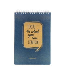 دفتر یادداشت پیل سایز A4 مدل گیومه طرح Focus