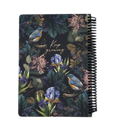 دفتر کلاسیک پریمیوم 100 برگ جلد سخت دات نوت - طرح 5