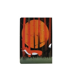 دفتر 60 برگ وزیری شومیز کلاسیک الیپون - کد 2151234