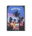 دفتر وزیری فانتزی 80 برگ سم- طرح  Beach side