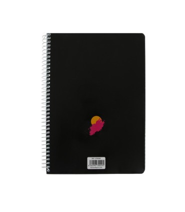 دفتر 100 برگ وزیری سیمی مجلد الیپون - کد 2781287