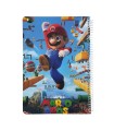 دفترسیمی وزیری فانتزی 80 برگ سم- طرح Super Mario