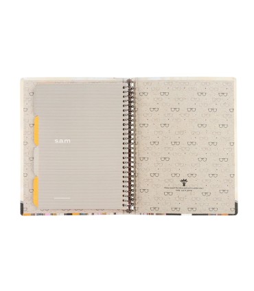 کلاسور 200 برگ 26 حلقه سم - طرح دیدگاه