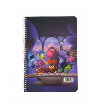 دفترسیمی وزیری فانتزی 100 برگ سم- طرح Inside Out 2