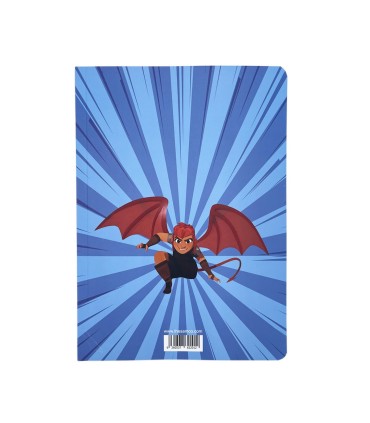 دفتر شومیز فانتزی 100 برگ سم- طرح Nimona