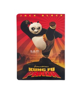 دفتر شومیز فانتزی 100 برگ سم- طرح پاندای کونگ فو کار