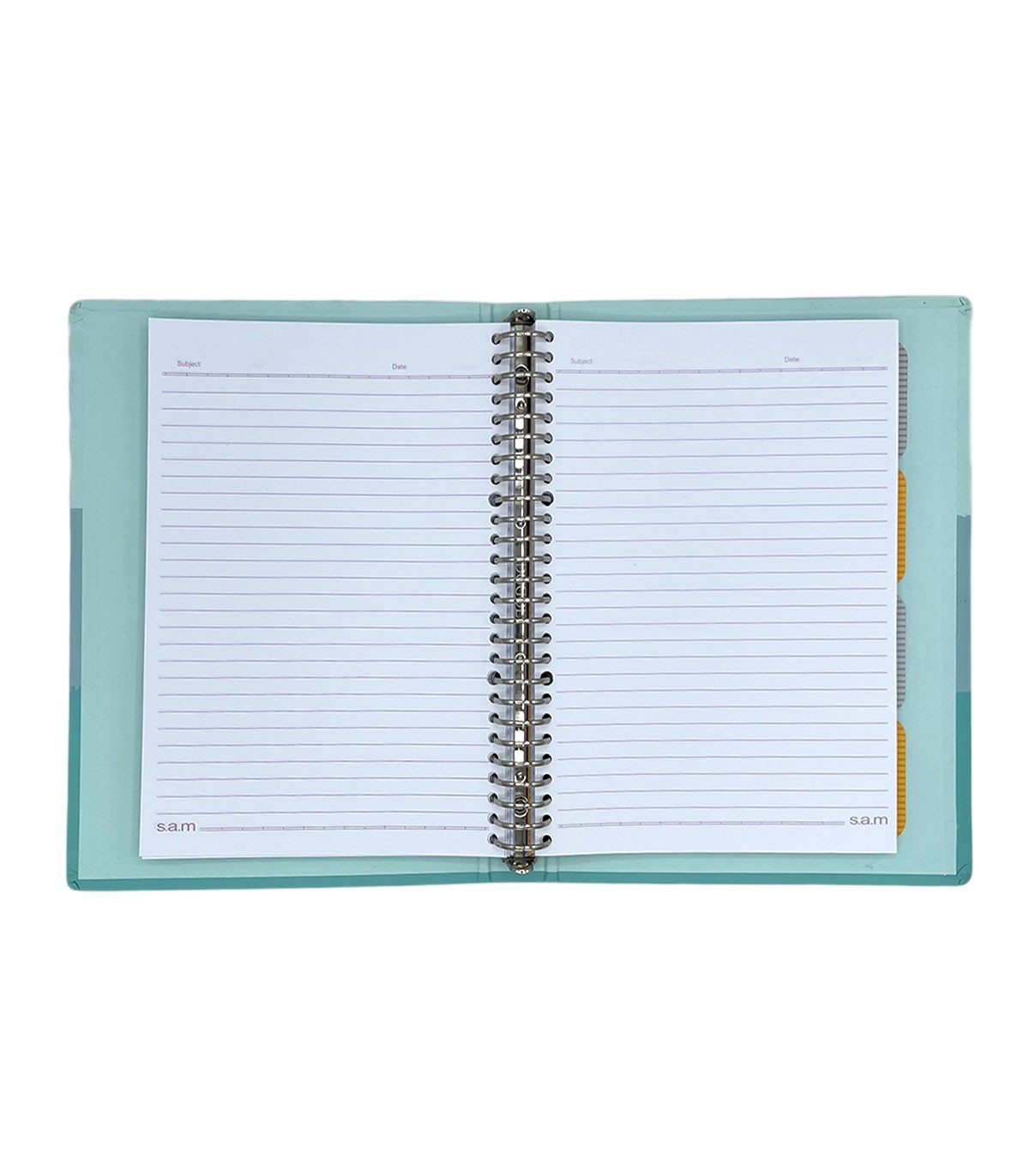 کلاسور 100 برگ 26 حلقه سم - طرح Sky