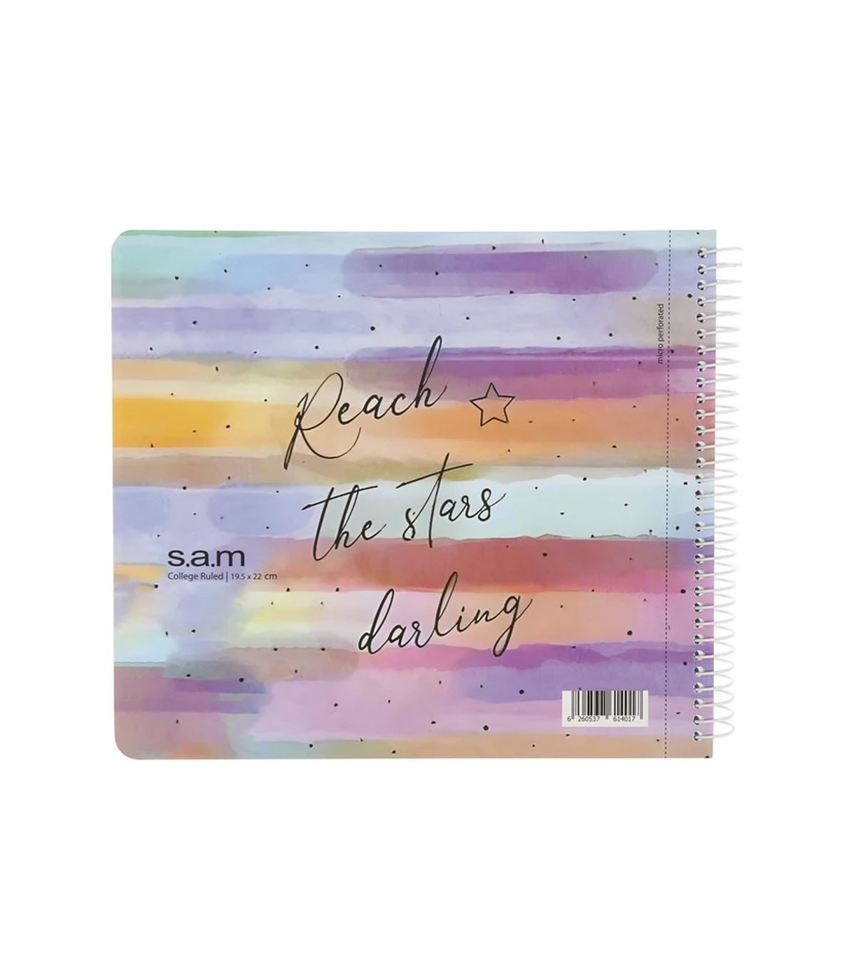 دفتر خشتی 200 برگ سم طرح ستاره