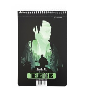 دفتر یادداشت سم با پرفراژ 22×15 سیم از 15 طرح THE LAST OF US