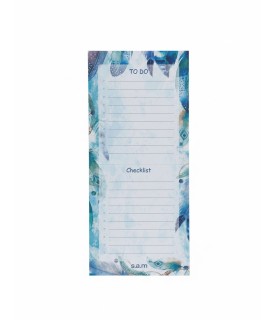 یادداشت چک لیست 52 برگ با پرفراژ سم - طرح پر