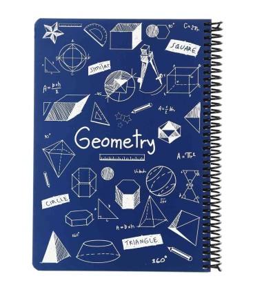 دفتر سیمی هندسه دات نوت 100 برگ