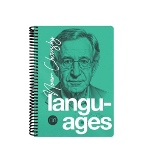 دفتر 100 برگ وزیری زبان دات نوت سری چهره ها رنگ سبز