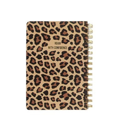 دفتر کلاسیک سیمی ۱۰۰ برگ دات نوت - طرح ROAM WITH CONFIDENCE