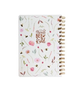 دفتر کلاسیک سیمی ۱۰۰ برگ دات نوت - طرح Always BEE Kind