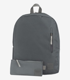 کوله پشتی لپ تاپ 15.6 اینچی KULE مدل KL-1504PLUS -رنگ طوسی