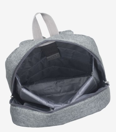 کوله پشتی لپ تاپ 15.6 اینچی KULE مدل KL-1504PLUS -رنگ طوسی ملانژ