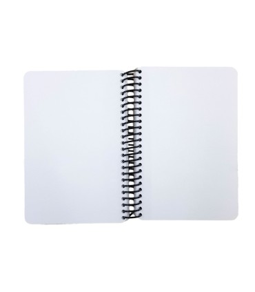 دفتر 90 برگ RAW and GREY مدل SMILE