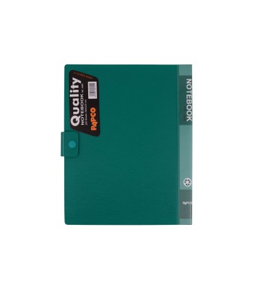 دفتر کلاسوری دکمه دار 200 برگ پاپکو