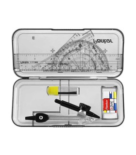 ست 7 تکه پرگار و خط کش De Style پنتر