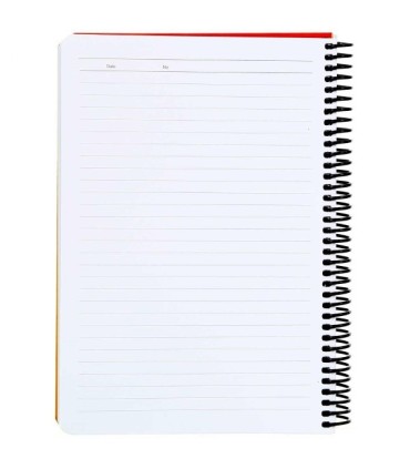 دفتر سیمی زبان(انگلیسی، فارسی، عربی و ...) دات نوت 100 برگ