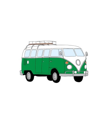 استیکر طرح فولکس واگن