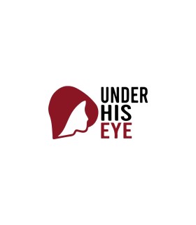 استیکر طرح UNDER HIS EYE